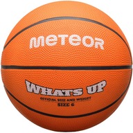 Zápasová basketbalová lopta Meteor Training ku košu What's Up, veľ. 6