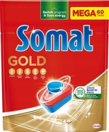 SOMAT GOLD tablety kapsule do umývačky riadu MEGA 60 TABS