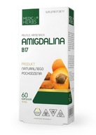 VITAMÍN B17 AMMYGDALINA Medica Herbs Cancer Immunology Marhuľové semená