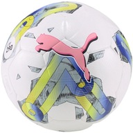 Futbalová lopta Puma Orbita 5 Hybrid Lite bielo-zeleno-ružová VEĽKOSŤ 4