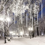 Cencúle Meteory Svietidlá Padajúci sneh 288 LED 50cm