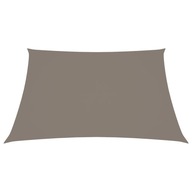 vidaXL Garden Sail Oxford Fabric Square 2x2 m Taupe