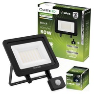 LED reflektor 50W 5500lm IP65 REFLEXNÁ LAMPA SNÍMAČ POHYBU ALS LUMILED