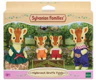 SYLVANIAN FAMILIES RODINA ŽIRAFÍ S DLHÝM KRKOM