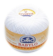 DMC babylo 20 farieb biela blanc 100gr/733mb