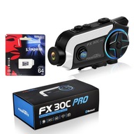 Motocyklová interkomová kamera Fodsports FX30C Pro