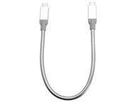 Kábel Verbatim USB-C(M) – USB-C(M) 3.1 Gen 2 0,3 m strieborný