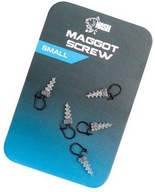 Nash Maggot Screw S Worm Clip (5ks) Veľkosť: Small (S)