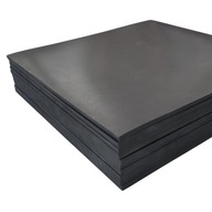 Doska z EPDM gumy, formát 30x30cm hrúbka. 6 mm gumová podložka pod nosníky, 10 kusov