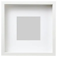 Rám IKEA RIBBA SANNAHED DEEP WHITE 25x25 cm