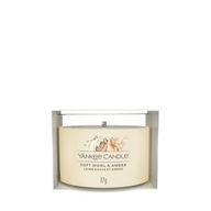 Yankee Candle SOFT WOOL & AMBER mini sviečka 37g