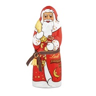 Lindt Santa Claus tmavá čokoláda Vianočný Mikuláš 125g