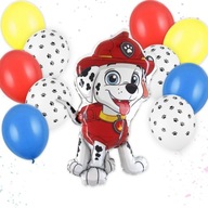 Narodeninová súprava fóliového balóna Paw Patrol Marshall