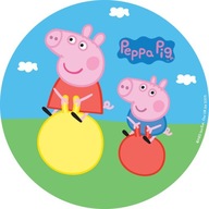 Oblátka s cukrovou potlačou Peppa Pig