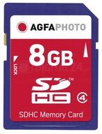 Pamäťová karta AgfaPhoto SDHC 8GB triedy 4