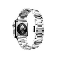 Strieborný oceľový remienok pre Apple Watch 1/2/3/4/5/6/7/8/9/SE 38/40/41 mm, remienok