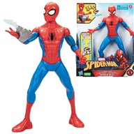 SPIDERMAN VEĽKÁ POHYBLIVÁ POSTAVA 35 CM + STRELEC F8115