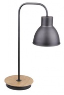 Candellux Vario študijná lampa 1x60W E27 čierna