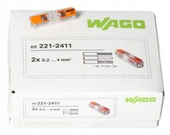 WAGO rýchlospojka 221-2411 2 x 0,2 - 4 mm² 60 ks