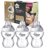 TOMMEE TIPPEE SADA 3 FĽAŠI 260ml 0M+ na mlieko