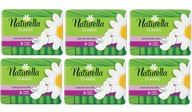 NATURELLA CLASSIC MAXI SANITÁRNE VLOŽKY 6 x 8 S KRÍDLAMI