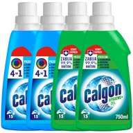 Calgon odstraňovač vodného kameňa pre práčku MIX 750ml x4