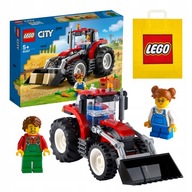 Traktor LEGO City (60287) Farma - Pohyblivé vedierko - DARČEK + Lego taška