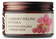 Bosphaera Malinový ibištekový cukrový telový peeling