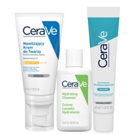 CeraVe krém na tvár SPF 50 52 ml + gél proti nedokonalostiam 40 ml