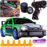 RC auto LED svetlá na diaľkové ovládanie auto RC 4x4 DRIFT kužele