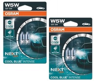 Žiarovka Osram Cool Blue Intense NextGen W5W novej generácie