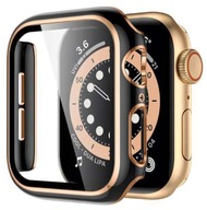 Puzdro + sklo 2v1 pre Apple Watch 7 8 9 41 mm