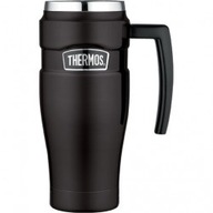 THERMOS RUČKA NA HRNEK TERMO 470ML MATNÁ ČIERNA