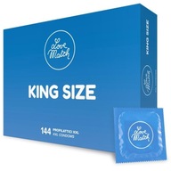 Kondómy - Love Match King Size XXL - 144 bal