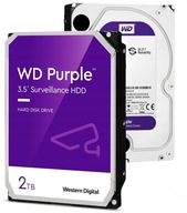 WD Purple 2TB SATA III WD23PURZ Western Digital 2000Gb disk pre CCTV