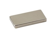 1 x Neodymový tanierový magnet 40x20x5 Neodymové magnety N38