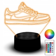 Soška LED Night Light RGB 3D gravírovanie Nike SB Dunk Low Travis Scott Shoe