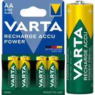 BATÉRIE VARTA R6 AA batérie 2100 mAh R2U x4