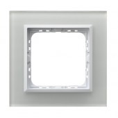 Ospel white GLASS single frame R-1RGC/31