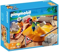 PLAYMOBIL BLOCKS 4138 RENOVÁCIA CESTNÝCH TEHEL BARORROW