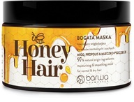 BARWA COSMETICS Honey Hair Rich Hydratačná a vyhladzujúca maska ​​na vlasy