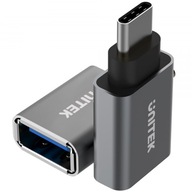 Unitek Y-A025CGY adaptér USB-C na USB 3.1 (OTG).