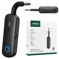 Vysielač Prijímač Audio 2v1 Bluetooth 5.0 Jack 3,5 mm mikrofón Ugreen Mini