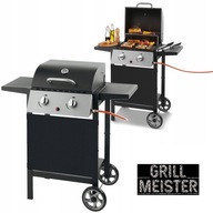 ZÁHRADNÝ PLYNOVÝ GRIL 2 HORÁKY 5,6KW GRILLMEISTER