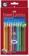 Pastelky Faber-Castell Junior Grip 12 col Jumbo