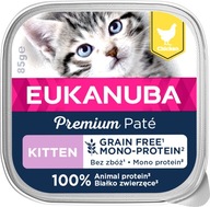 Eukanuba bezobilné krmivo pre mačiatka Kurča 85g