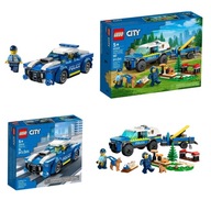 LEGO CITY POLÍCIA AUTOPOLIACIA 60312 VÝCVIK PSOV 60369