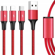 Univerzálny USB nabíjací kábel Unitek 3 v 1