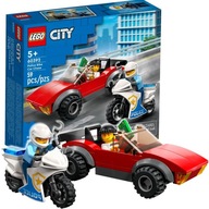 LEGO City 60392 Policajná motorka + pretekár