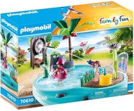 PLAYMOBIL 70610 Bazén s vodným delom + KATALÓG23